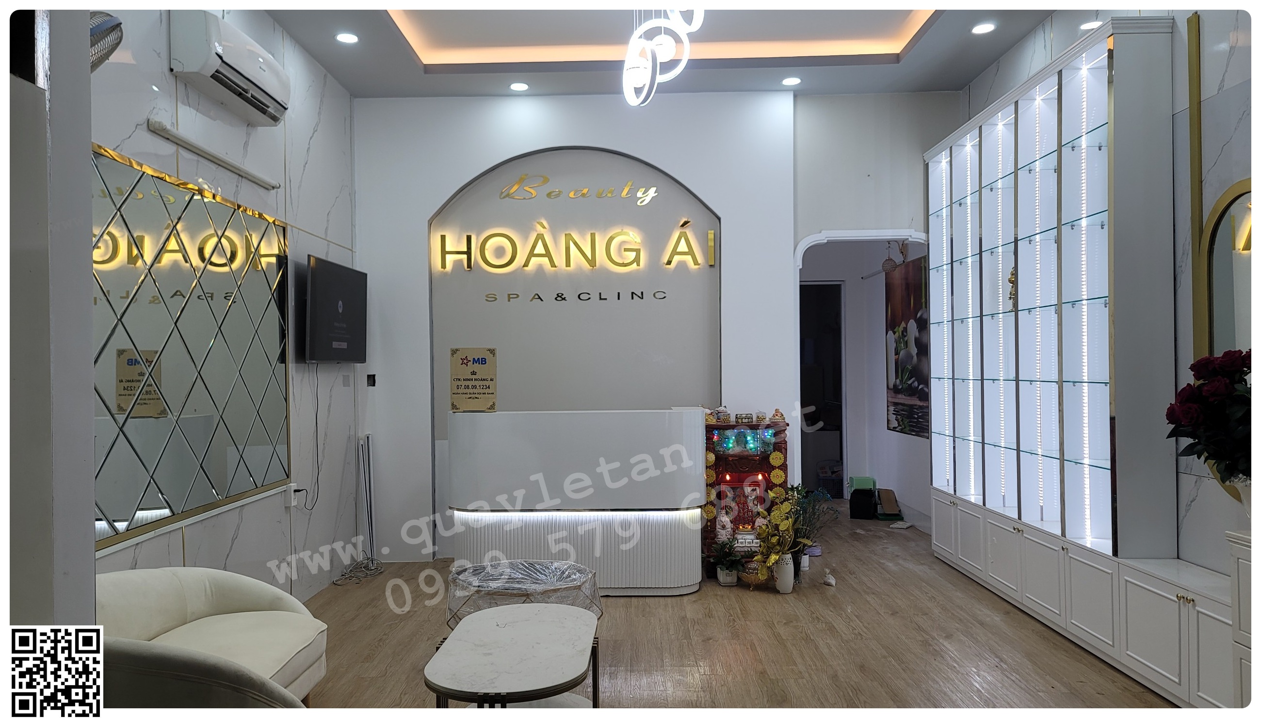 Công trình Spa & Clinic Hoàng Ái tại Long khánh, Đồng Nai