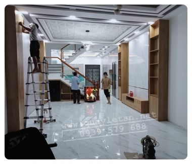 Sản xuất và thi công nội thất nhà phố Q.Bình Tân, Tp.HCM