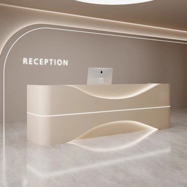 Quầy lễ tân - Reception Desk phong cách hiện đại QLT111