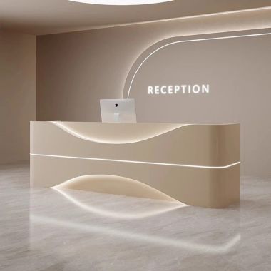 Quầy lễ tân - Reception Desk phong cách hiện đại QLT111