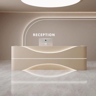 Quầy lễ tân - Reception Desk phong cách hiện đại QLT111